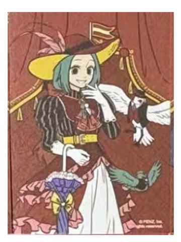 精卫明信片-盛装舞步系列