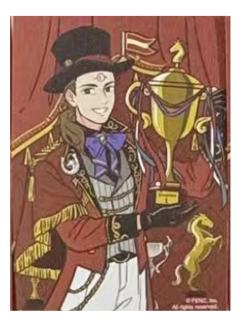 杨戬明信片-盛装舞步系列