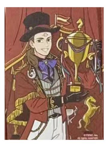 杨戬明信片-盛装舞步系列