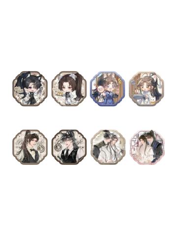 餐饮礼赠杯垫-萌果酱谷子咖啡联动主题Cafe