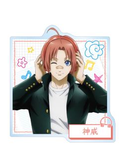 神威亚克力徽章-3年Z组银八先生耳机系列