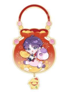 祁煜福挂-骏马迎春系列