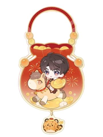 夏以昼福挂-骏马迎春系列