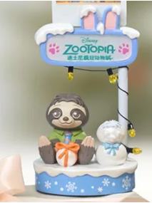 闪电摆件-25上迪冬日疯狂动物城系列