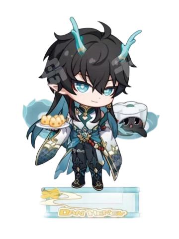 丹恒饮月Q版满赠立牌-中秋系列