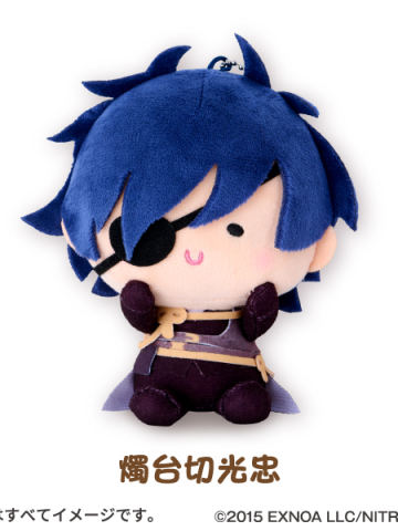 烛台切光忠-全家联名捧脸吉祥物玩偶vol.3