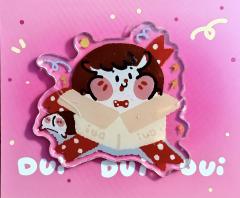 礼物盒堆堆冰箱贴-资料图