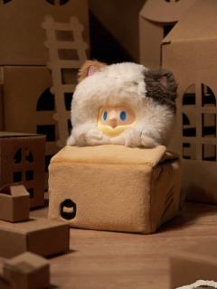 纸箱誓约毛绒摆件-资料图