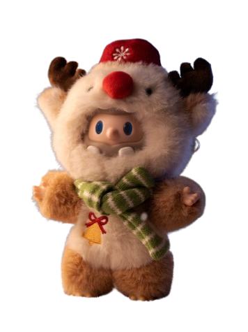 鲁道夫搪胶毛绒挂件