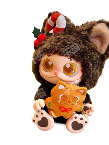 可可姜饼搪胶毛绒