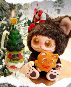 可可姜饼搪胶毛绒