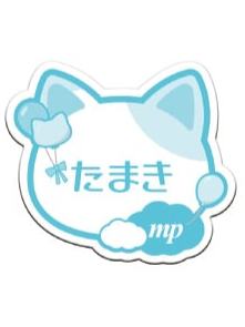 四叶环姓名徽章-十周年庆猫耳