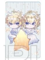 狄俄斯库里q版透卡-FGO柯尼卡美能达天文馆联动