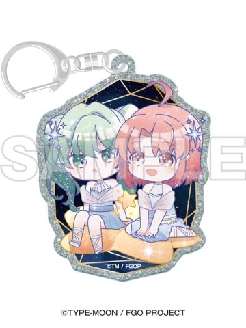 日比乃响＆桂木千键q版挂件-FGO柯尼卡美能达天文馆联动