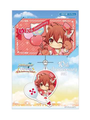 七濑陆挂件&贴纸套装-十周年庆纪念