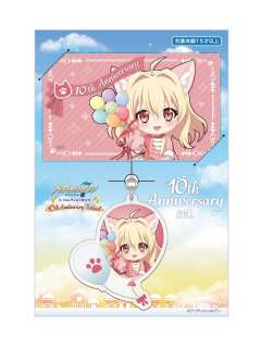 小鸟游纺挂件&贴纸套装-十周年庆纪念