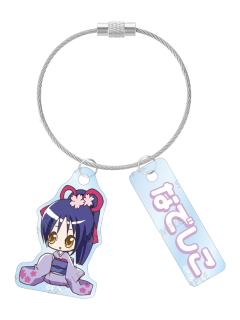 藤咲抚子挂件-Q版和服钢丝圈钥匙扣