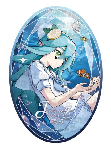 安莉洁椭圆徽章-临渊系列睁眼ver.