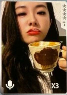 q音星光卡 四星手写告白卡 ver.A