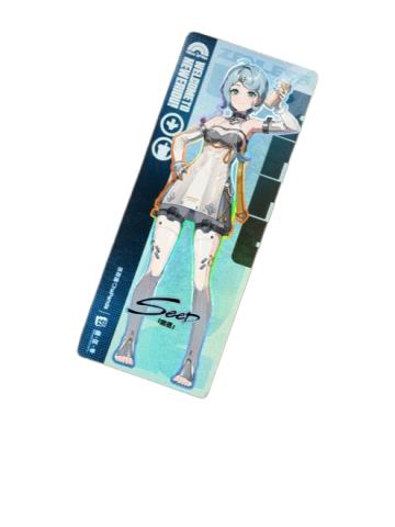 「席德」联名镭射票-茶百道联名系列