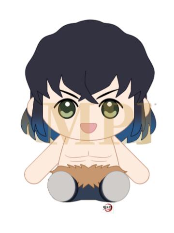 嘴平伊之助可替换表情玩偶-ANX无限城篇系列