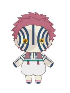 猗窝座软萌毛绒玩偶-ANX无限城篇系列