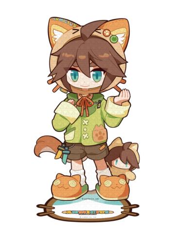 安迷修Q版立牌-晚安日记系列