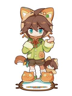 金Q版立牌-晚安日记系列