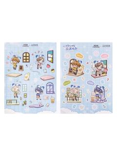 多人贴纸套组-茶百道联名系列