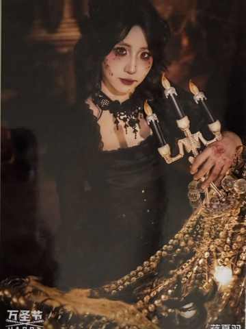 蒋夏羽《鬼影重重》万圣节主题生写ver.B