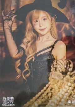 梁娇《鬼影重重》万圣节主题生写ver.B