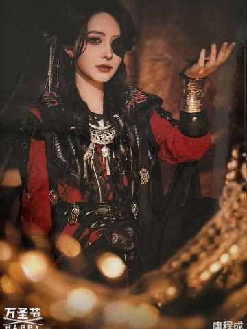 唐程成《鬼影重重》万圣节主题生写ver.A