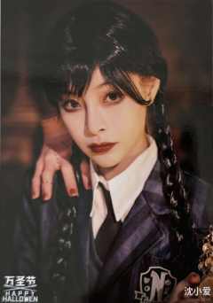 沈小爱《鬼影重重》万圣节主题生写ver.B