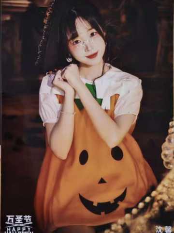 沈馨《鬼影重重》万圣节主题生写ver.A