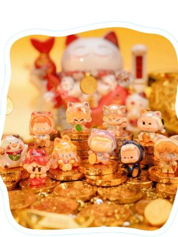 招财喵系列联名萌粒