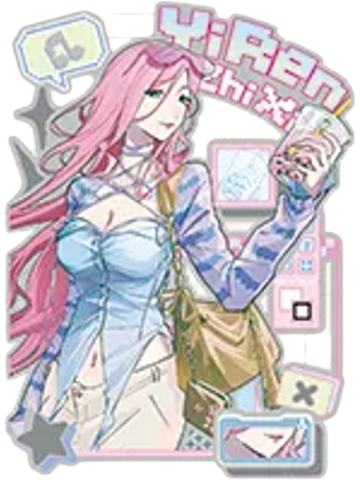 夏禾兑换物金属书签(复古漫画)-遇意飞花令（闲趣篇）