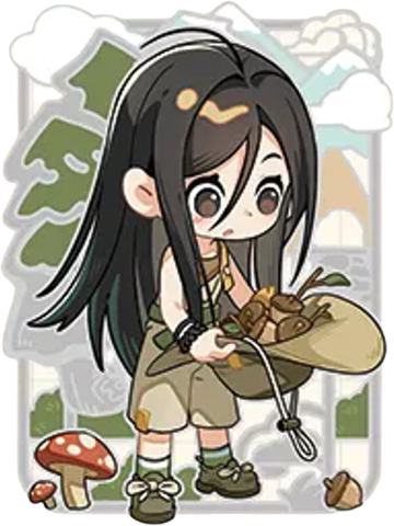 冯宝宝兑换物金属书签(露营Q版)-遇意飞花令（闲趣篇）