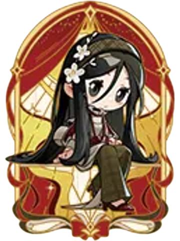 冯宝宝兑换物金属书签(秀场Q版)-遇意飞花令（闲趣篇）