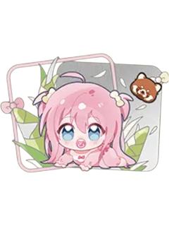 陆玲珑兑换物金属书签(babyQ版)-遇意飞花令（闲趣篇）