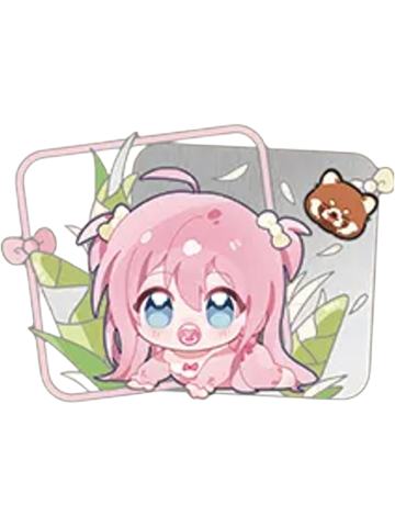 陆玲珑兑换物金属书签(babyQ版)-遇意飞花令（闲趣篇）