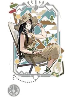 冯宝宝兑换物金属书签(露营)-遇意飞花令（闲趣篇）