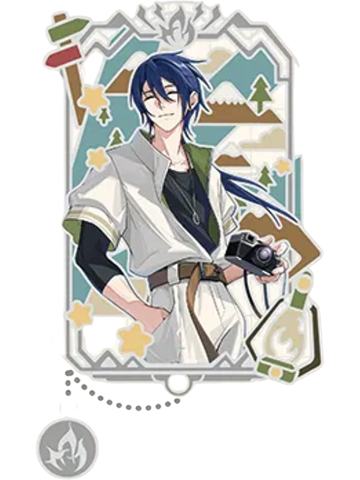 诸葛青兑换物金属书签(露营)-遇意飞花令（闲趣篇）