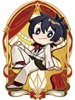 张楚岚兑换物金属书签(秀场Q版)-遇意飞花令（闲趣篇）