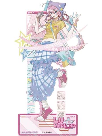 陆玲珑兑换物立牌(复古漫画)-遇意飞花令（闲趣篇）