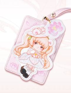 G韵-芳华卡包-绒花·睡莲款