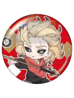 台球手Q版徽章-ROUND1联名系列