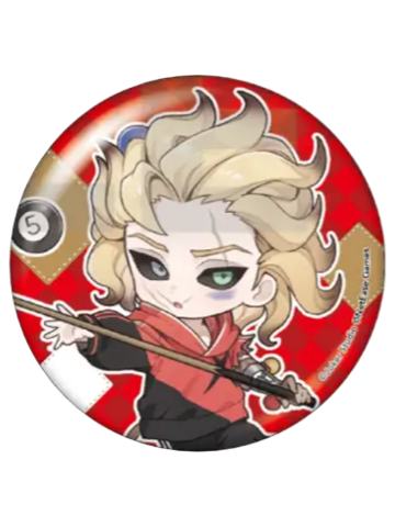 台球手Q版徽章-ROUND1联名系列