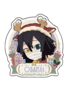 伊黑小芭内贴纸套组-2025圣诞节系列