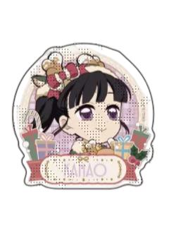 栗花落香奈乎贴纸套组-2025圣诞节系列