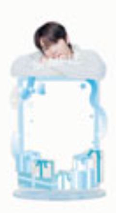 快闪插卡立牌 橙